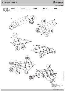 Manual Outwell Kensington 6 Tent