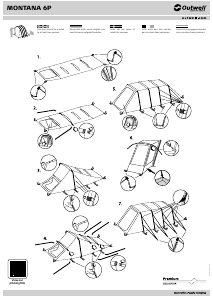 Manual Outwell Montana 6P Tent