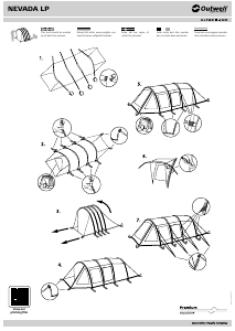 Manual Outwell Nevada LP Tent