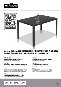 Manual Florabest IAN 311806 Garden Table