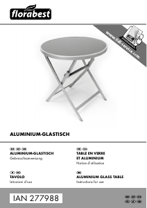 Mode d’emploi Florabest IAN 277988 Table de jardin
