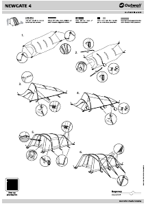 Manual Outwell Newgate 4 Tent