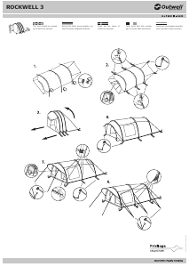 Mode d’emploi Outwell Rockwell 3 Tente