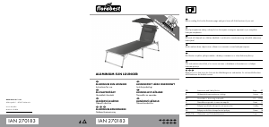 Manual Florabest IAN 270183 Garden Chair