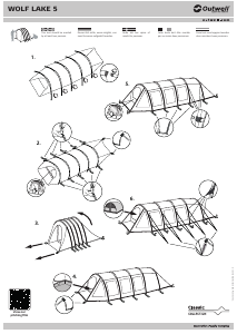 Manual Outwell Wolf Lake 5 Tent