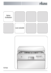 Mode d’emploi Faure FDF308 Lave-vaisselle