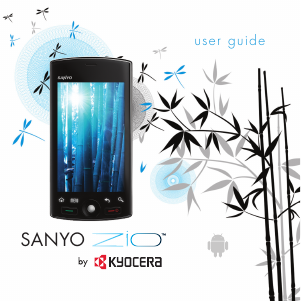 Handleiding Sanyo Zio Mobiele telefoon