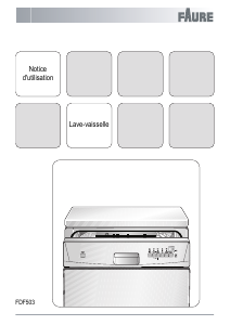 Mode d’emploi Faure FDF503 Lave-vaisselle