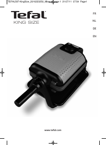 Mode d’emploi Tefal WM754D12 King Size Gaufrier