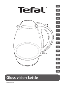 Посібник Tefal KI720830 Glass Vision Чайник