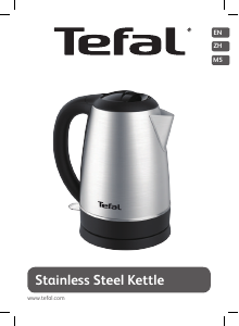 Bruksanvisning Tefal KI800D65 Vattenkokare