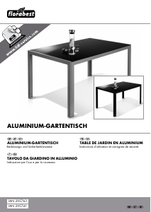 Bedienungsanleitung Florabest IAN 295741 Gartentisch