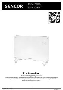 Instrukcja Sencor SCF 4201BK Ogrzewacz