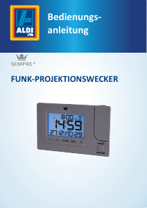 Bedienungsanleitung Sempre AS7-FPW-9C Wecker