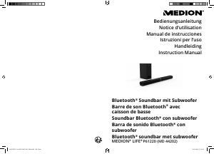 Manual de uso Medion LIFE P61220 (MD 44202) Altavoz