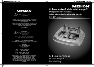 Bedienungsanleitung Medion MD 13482 Akkuladegerät