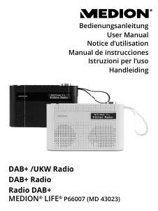 Handleiding Medion LIFE E66325 (MD 43023) Radio