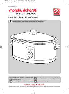 Handleiding Morphy Richards 48715 Slowcooker