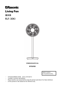 说明书 樂信牌 RLF-30KI 风扇