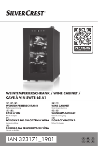 Manual SilverCrest IAN 323171 Wine Cabinet