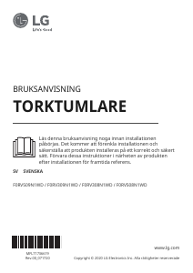 Bruksanvisning LG F0RV508N1WD Tvättmaskin