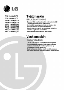 Bruksanvisning LG WD-12401TD Tvättmaskin