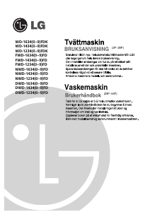 Bruksanvisning LG WD-16341FDK Tvättmaskin