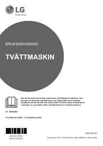 Bruksanvisning LG W3J7HM2W Tvättmaskin