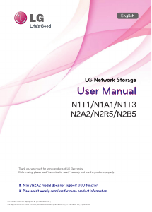 Bruksanvisning LG N2A2DF2 NAS