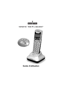 Mode d’emploi Alcatel Versatis Max XL Téléphone sans fil