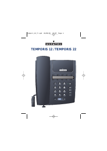 Mode d’emploi Alcatel Temporis 12 Téléphone
