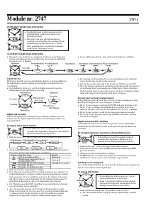 Handleiding Casio 2747 Uurwerk