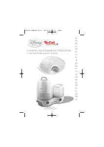 Priručnik Tefal TD4200K0 Disney Sterilizator