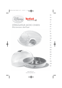 Manuale Tefal TD1300K0 Disney Sterilizzatore