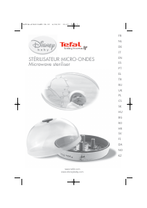 Brugsanvisning Tefal TD1300K0 Disney Sterilisator