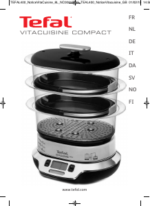 Bruksanvisning Tefal VS400333CH Vitacuisine Compact Dampkoker