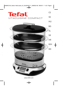 Manuál Tefal VS400330 Vitacuisine Compact Napařovací hrnec