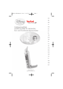 Mode d’emploi Tefal TD1400K0 Disney Thermomètre