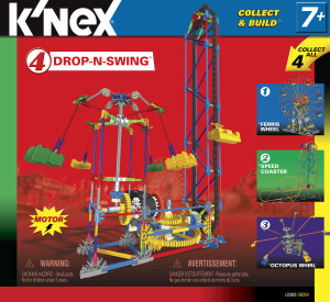 Handleiding K'nex set 12080 Amusement Park Drop-n-Swing