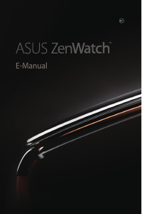 Bruksanvisning Asus E9643 ZenWatch Smart klocka
