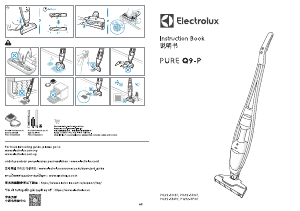 Руководство Electrolux PQ92-3PGF Pue Q9-P Пылесос