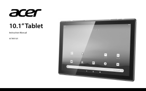 Manual Acer ACTAB1021 Tablet