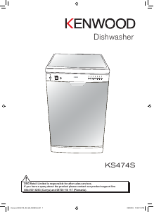 Handleiding Kenwood KS474S Vaatwasser