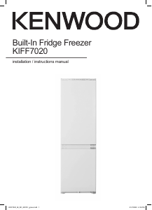 Bruksanvisning Kenwood KIFF7020 Kyl-frys