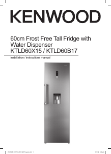 Manual Kenwood KTLD60B17 Fridge-Freezer