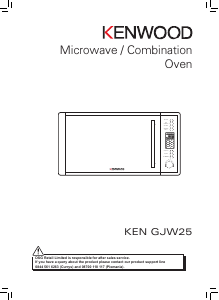 Handleiding Kenwood GJW25 Magnetron