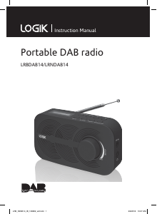 Handleiding Logik LRBDAB14 Radio