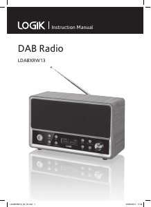 Bruksanvisning Logik LDABXRW13 Radio