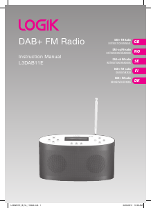 Handleiding Logik L3DAB11E Radio