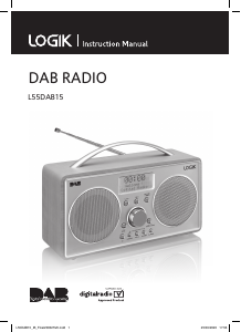 Bruksanvisning Logik L55DAB15 Radio